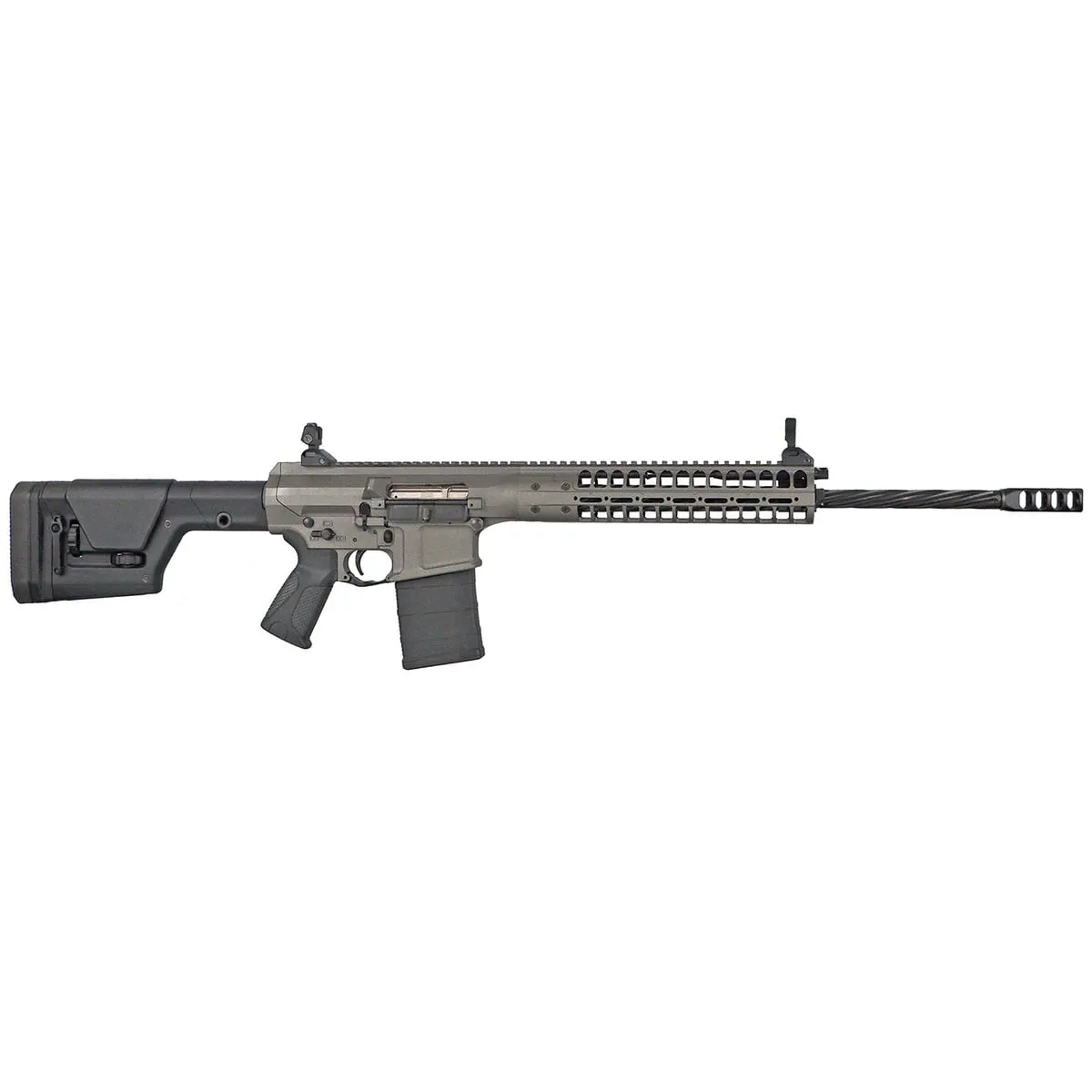 LWRC REPR MKII Tungsten Gray 7.62 X 51 / .308 Win 20 Threaded Barrel 20-Rounds