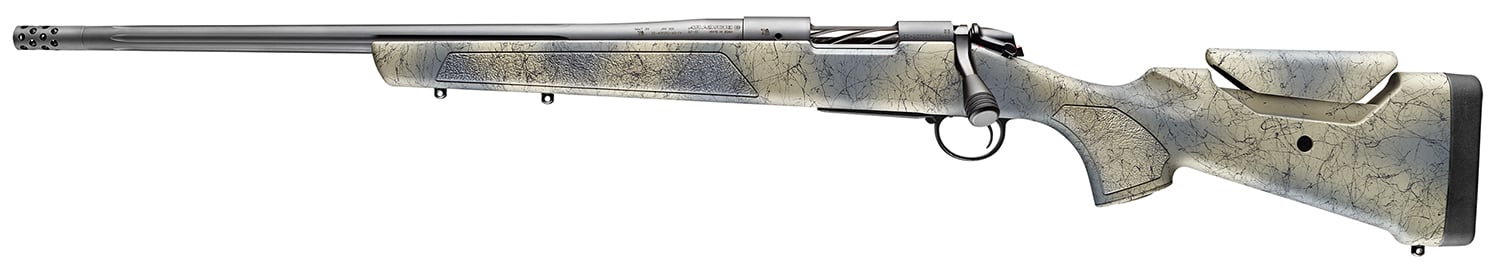 Bergara B-14 Wilderness Sierra .22-250 Remington Bolt Action Rifle, Camo/Black - B14S804L