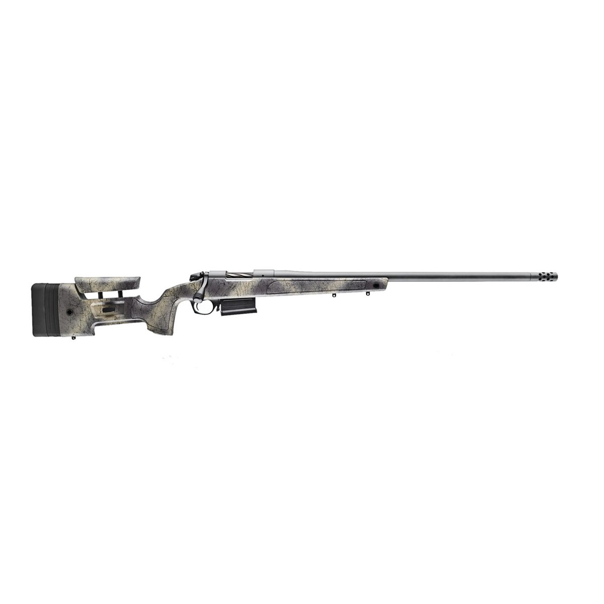 Bergara B-14 Wilderness HMR 7mm PRC Bolt, Woodland Camo - B14LM3613