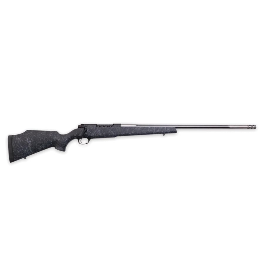 Weatherby Mark V Accumark .300 PRC Bolt Action Rifle, Black - Precision Engineering for Extreme Conditions - MAM01N300PR8B