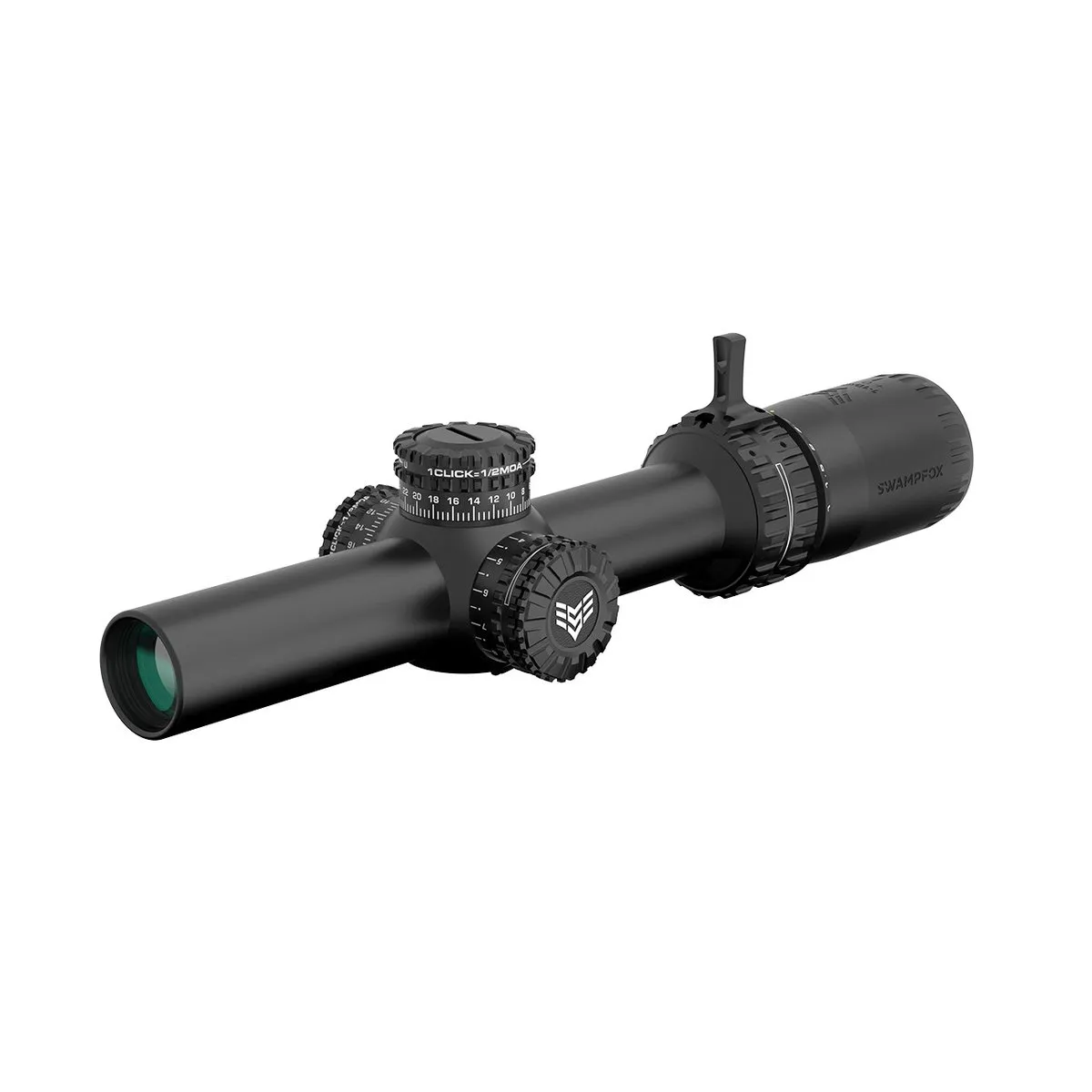 Swamp Fox Arrowhead 1-6x24mm SFP Illuminated Red Reticle