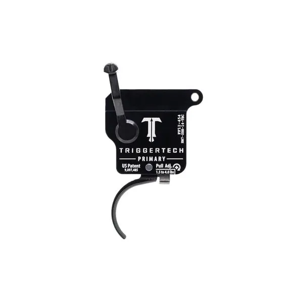 Trigger Tech Primary Trigger Curved Single-Stage Drop-In, Black