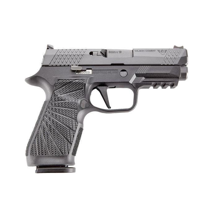 Wilson Combat WCP320 Carry 9mm 3.90" 17rds, Black