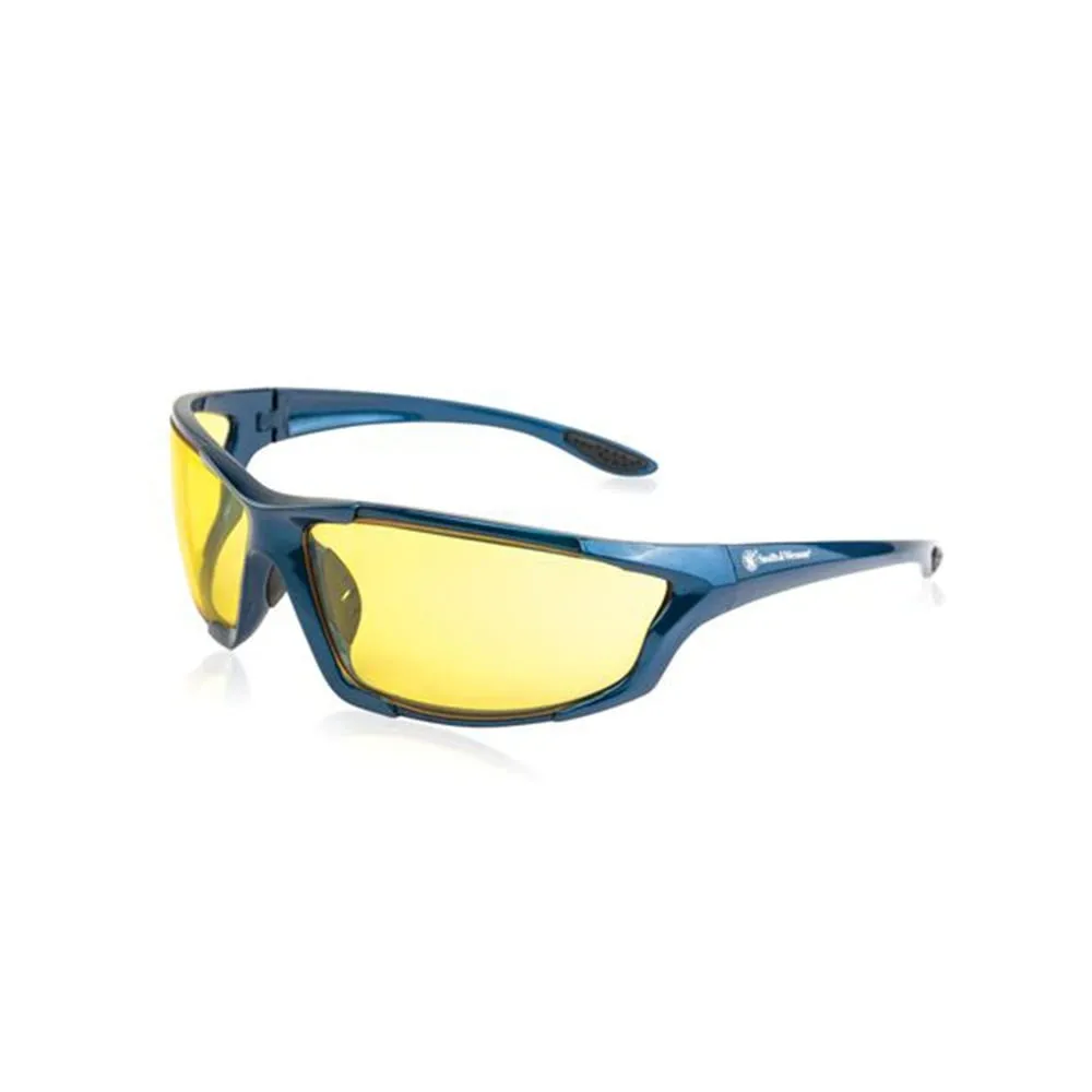 Smith & Wesson Major Full Frame Shooting Glasses, Blue/Amber