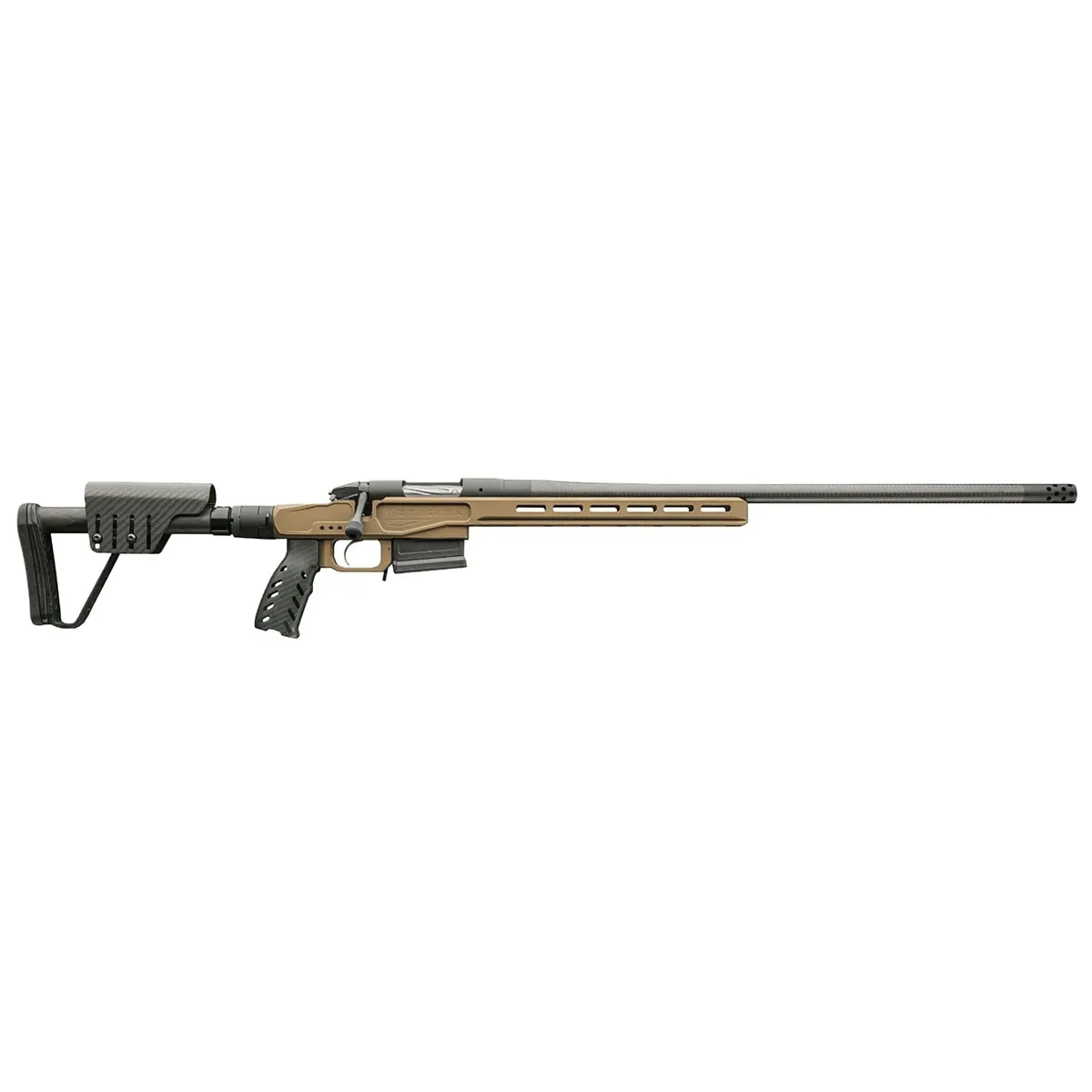 Bergara Rifles Premier MgLite Full Size Burnt Bronze Cerakote 22 Creedmoor 20 Carbon Fiber Threaded Barrel 5-Rounds