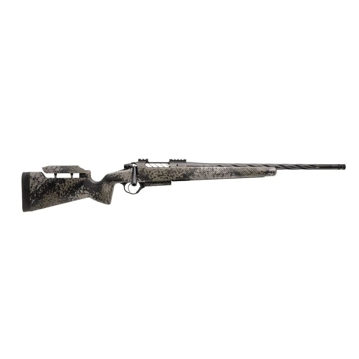 Seekins Precision Havak PH3 Mountain Shadow Camo 6.5 Creedmoor 20 Fluted Threaded Barrel 3-Rounds