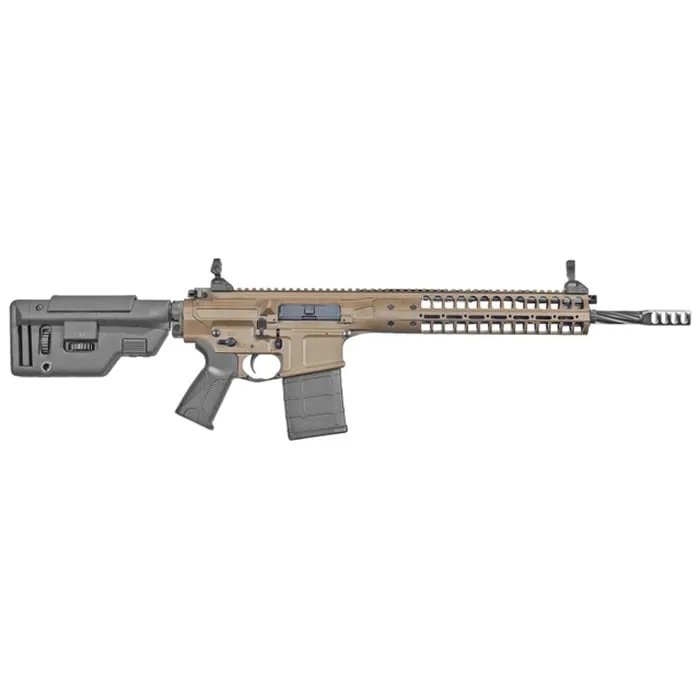 LWRC R.E.P.R. MKII Flat Dark Earth / Black 7.62 X 51 / .308 Win 16 Threaded Barrel 20-Rounds