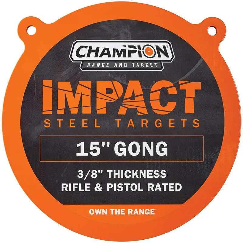 Champion Gong Target