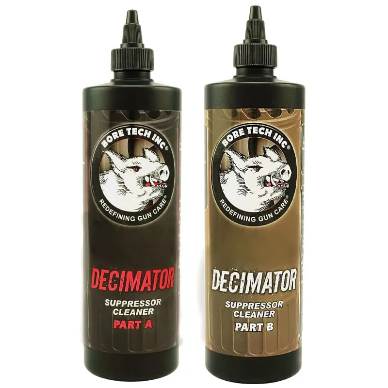 Bore Tech Decimator Suppressor Cleaner A and B 16 oz