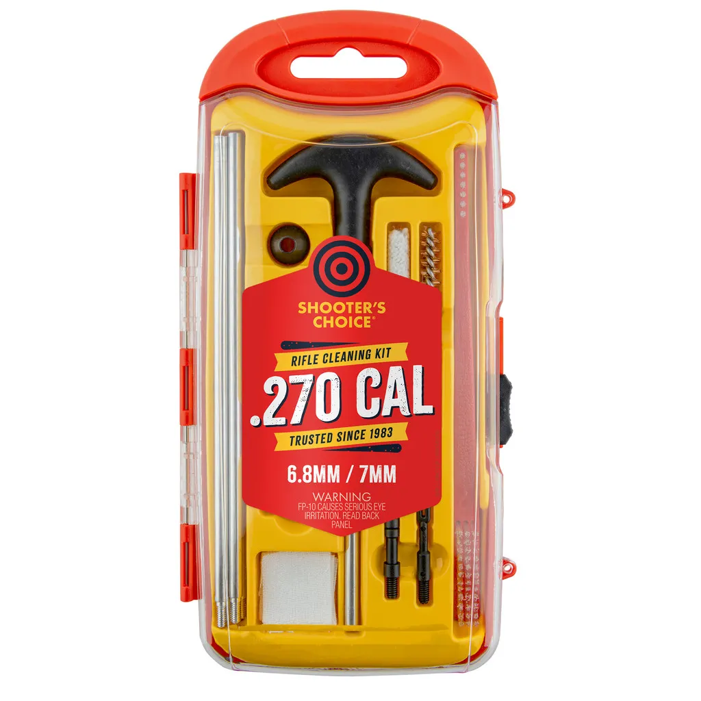 Shooters Choice Rifle Cleaning Kit for .270 / 6.8mm Rifles