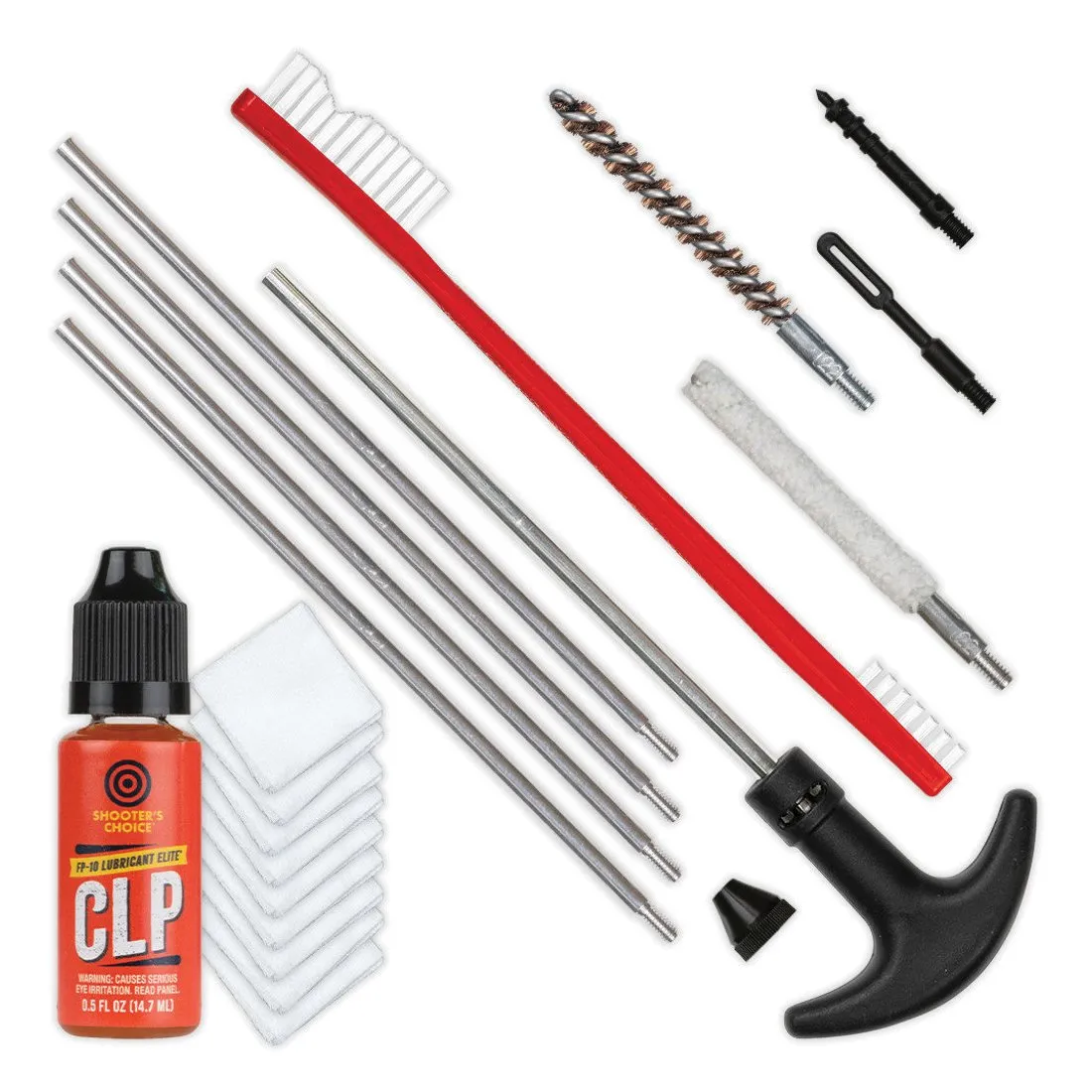 Shooters Choice Gun Rod Cleaning Kit .22 Caliber Rifle
