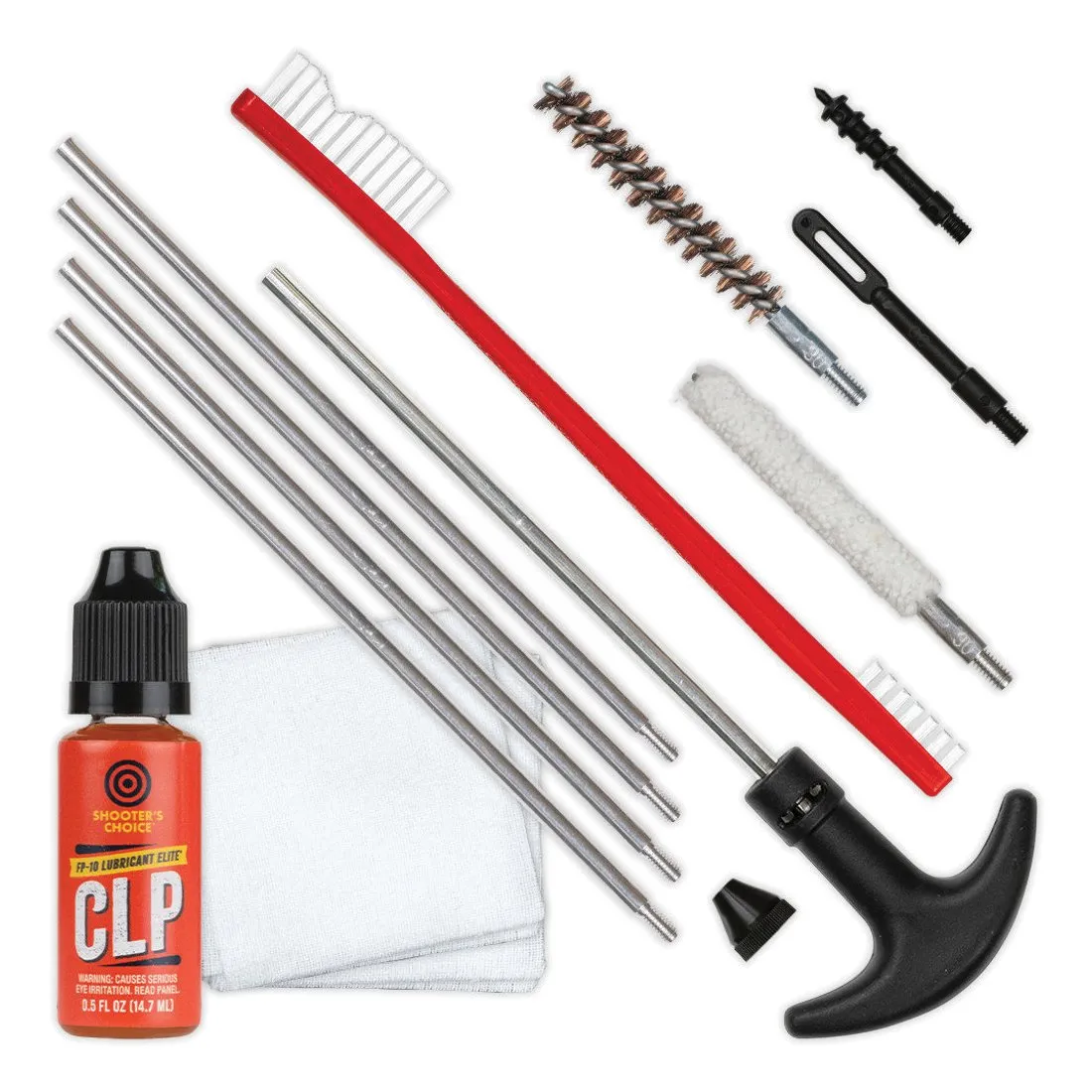 Shooters Choice Gun Rod Cleaning Kit .30 Caliber 13-Piece
