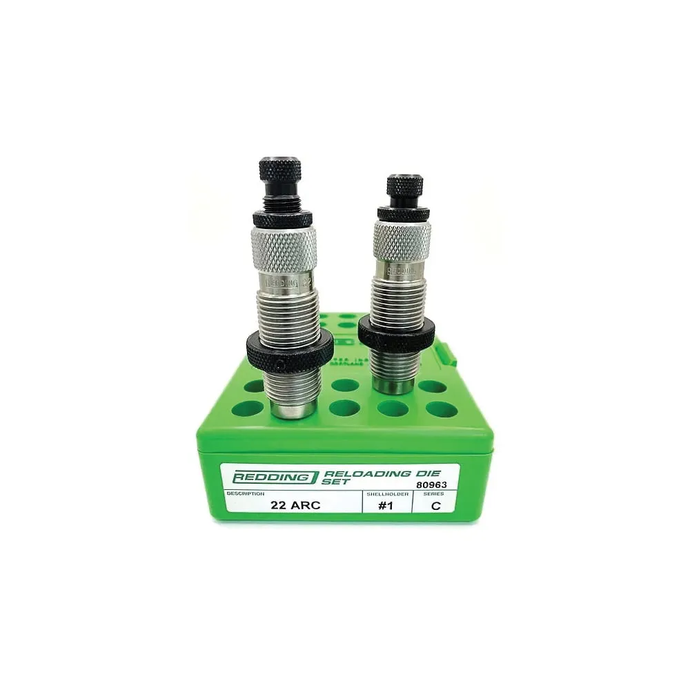 Redding Reloading Full Length Die Set .22 ARC 2-Die Set