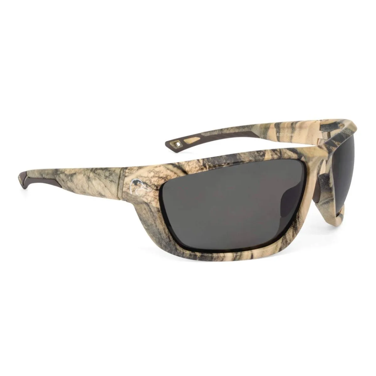 Ducks Unlimited Full-Frame Shooting Glasses Mossy Oak Smoke Gray Lens