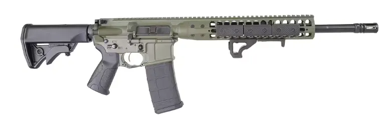 LWRC ICDI OD Green .300 AAC Blackout 16.1 Threaded Barrel 30-Rounds