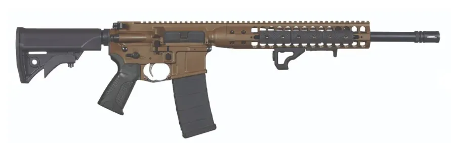 LWRC IC-DI Patriot Brown .300 AAC Blackout 16.1 Threaded Barrel 30-Rounds