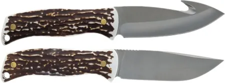 Uncle Henry 2 Piece Fixed Blade Gut & Caper Hunting Knife Combo - 1259496