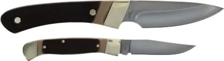 Old Timer 2 Piece Fixed Blade & Folding Knife Combo - 1259487