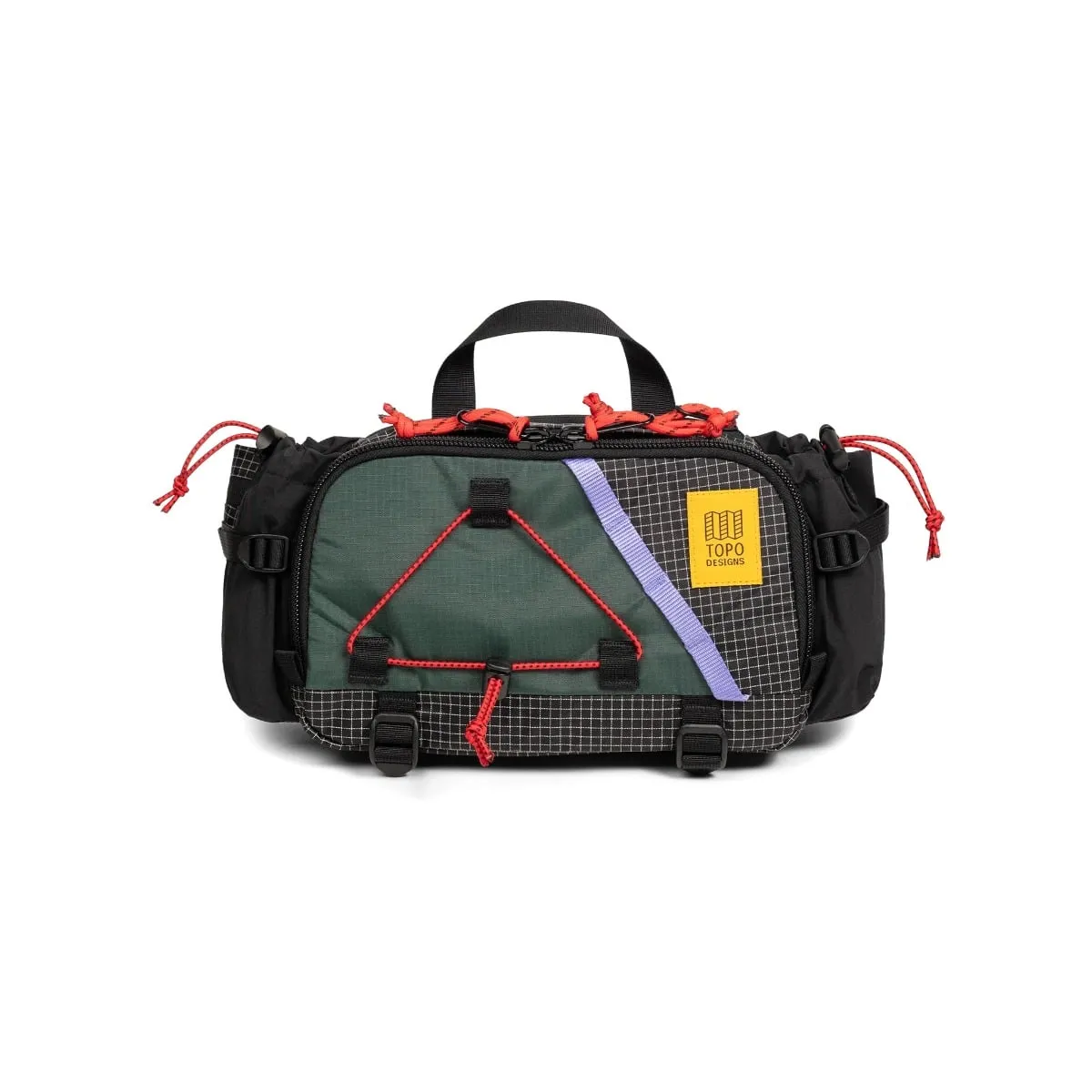 Topo Designs Mountain Hydro Hip Pack, Very Peri/Forest