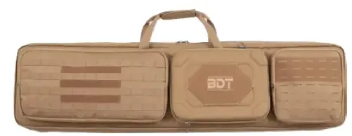 Bulldog Cases Double Suppressor Tactical Rifle Bag Tan 48