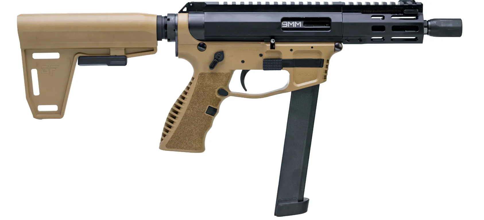 G-Force Jawbone Flat Dark Earth / Black 9mm 5 Barrel 30-Rounds