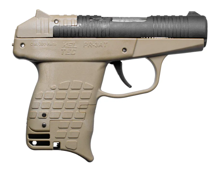 Kel-Tec PR-3AT Tan / Black .380 ACP 2.85 Barrel 13-Rounds
