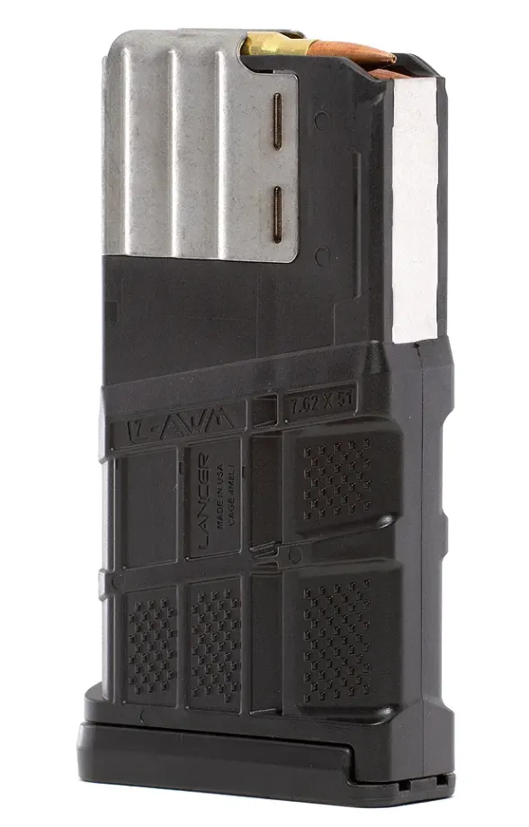 Lancer Systems L7AWM Gen 2, 20rd Magazine, Black - L7-G2-20-BLK