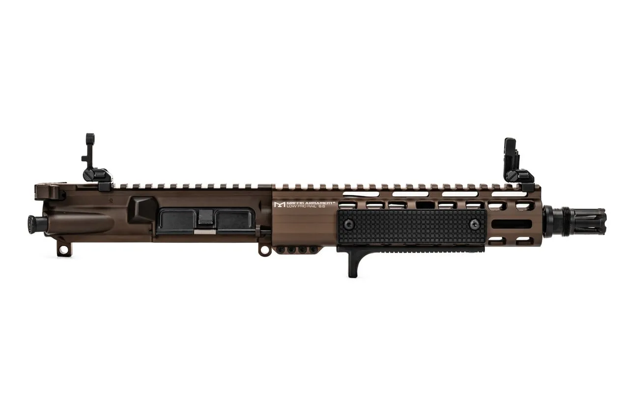 Griffin Armament Complete Upper Terra Brown .300 AAC Blackout 9.5 Threaded Barrel