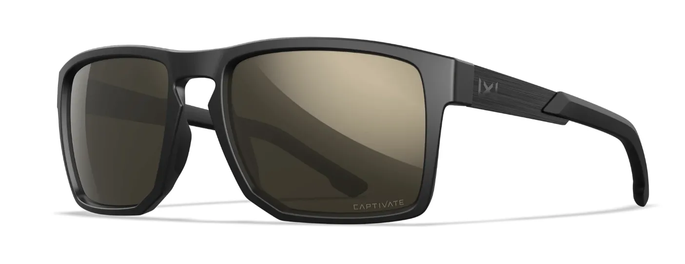 WILEY X Apex Captivate - Matte Black/Tungsten Mirror