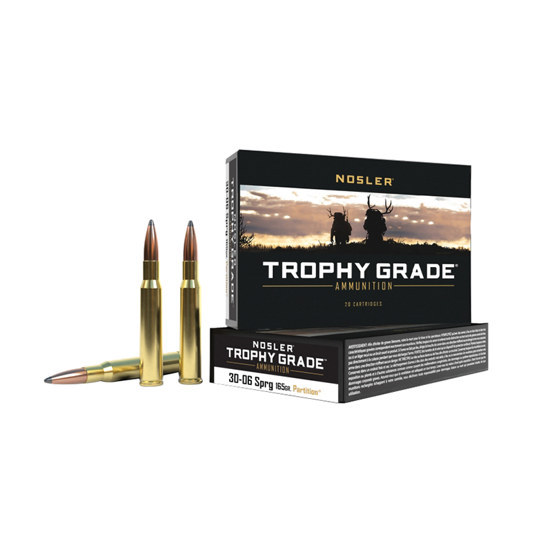 Nosler Trophy Grade .30-06 Springfield 165 gr Partition 20rds