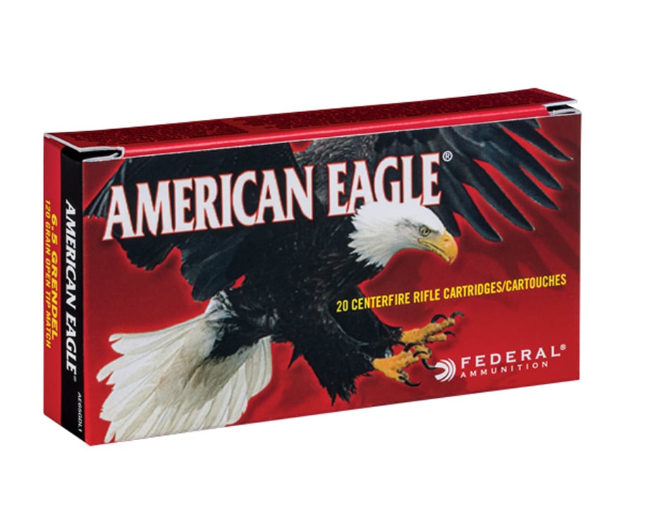 American Eagle 6.5mm Grendel 120gr OTM Ammunition 20rds - AE65GDL1