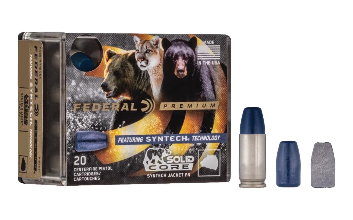 Federal Premium .357 Magnum 180 gr Solid Core Synthetic 20 Rounds - P357SHC1