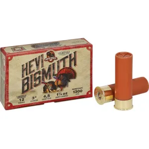 HEVI-SHOT 12Ga Hevi-Bismuth Turkey 3" 1-3/4oz #4 & #5 5rd