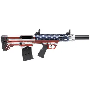 GFORCE ARMS GFY-1 12 Gauge 3" 18.5" 5+1 Semi-Auto Shotgun | American Flag Bull-Pup