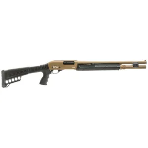 GFORCE ARMS GF2P 12 Gauge 3" 20" 7rd Pump Shotgun - FDE | Black