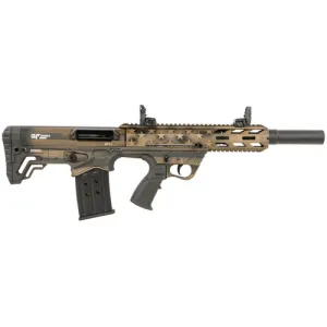 GFORCE ARMS GFY-1 12 Gauge 3" 18.5" 5rd Semi-Auto Shotgun | Burnt Bronze Flag Bullpup