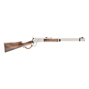 GFORCE ARMS Saddlehorn 357 Mag / 38 Special 20" 10rd Lever Action Rifle - Nickel | Walnut