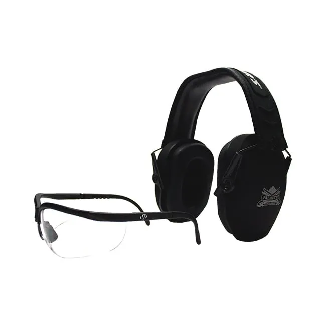 Walker's Ultra Slim Muff & Glasses Combo Kit With PSA Logo - GWP-RSMPASSGL-PSA