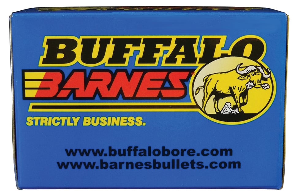 Buffalo Bore Premium Supercharged 375 H&H 270 grain Barnes TSX Lead-Free Rifle Ammo, 20/Box - 54C/20