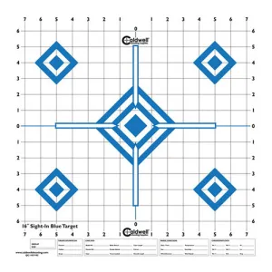 CALDWELL Diamond Self-Adhesive Univ 16" Blue/White 10 Pack