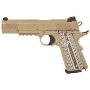 TISAS (SDS Imports) 1911 Duty 45ACP 5" 8rd Pistol - FDE w/ G10 Grips