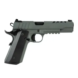 TISAS 1911 Night Stalker 9mm 5" 9rd Pistol w/ Night Sights | Platinum Grey