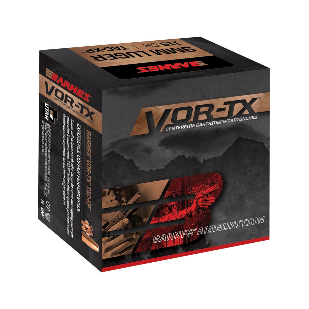 Barnes VOR-TX .40 S&W 140 gr PT 20rds