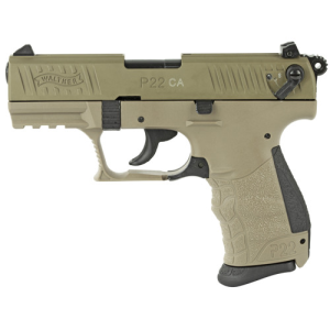 WALTHER ARMS P22 22LR 3.42" 10rd Pistol - CA Compliant - FDE