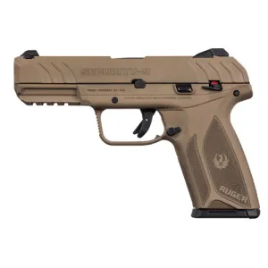 RUGER SECURITY-9 9mm 4" 15rd Pistol - FDE