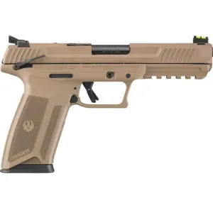 RUGER-57 5.7x28 4.94" Dark Earth 20rd