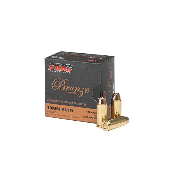 PMC 10mm 170 gr JHP 25rds