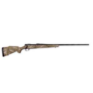 WEATHERBY Vanguard Outfitter 300 WBY MAG 26" 3rd Bolt Rifle w/ Spiral Fluted Barrel | Tan & Brown
