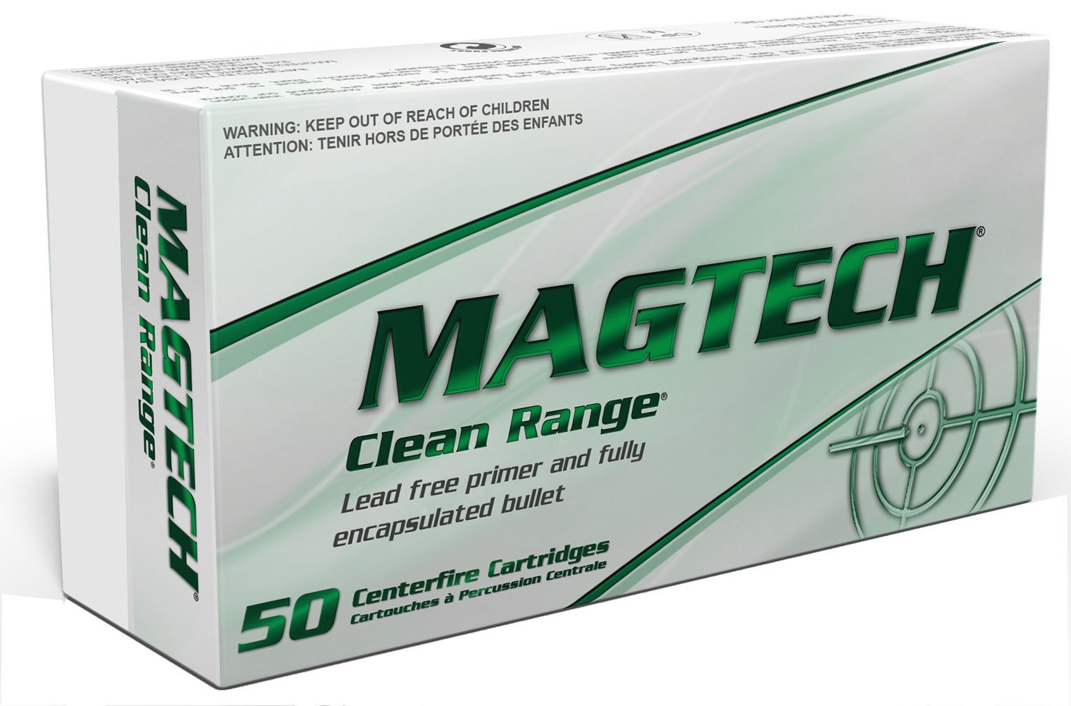 Magtech Clean Range 40 S&W 180 Garin FEBF 50rds - CR40A