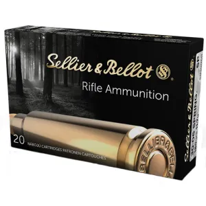SELLIER BELLOT SB3006B Rifle 30-06 Springfield 180 gr Soft Point Ammunition | 20 Rounds